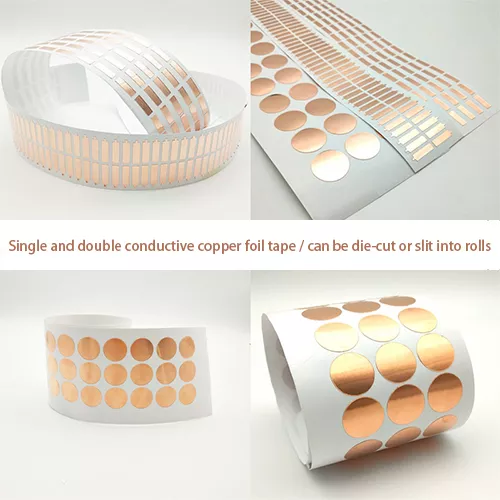 Self-adhesive copper foil touch sheet